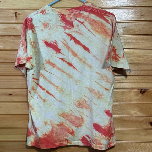 Grateful Dead Vintage 1987 “Blues for Allah” Orange and White Tie Dye Tee Size L - Picture 7 of 7